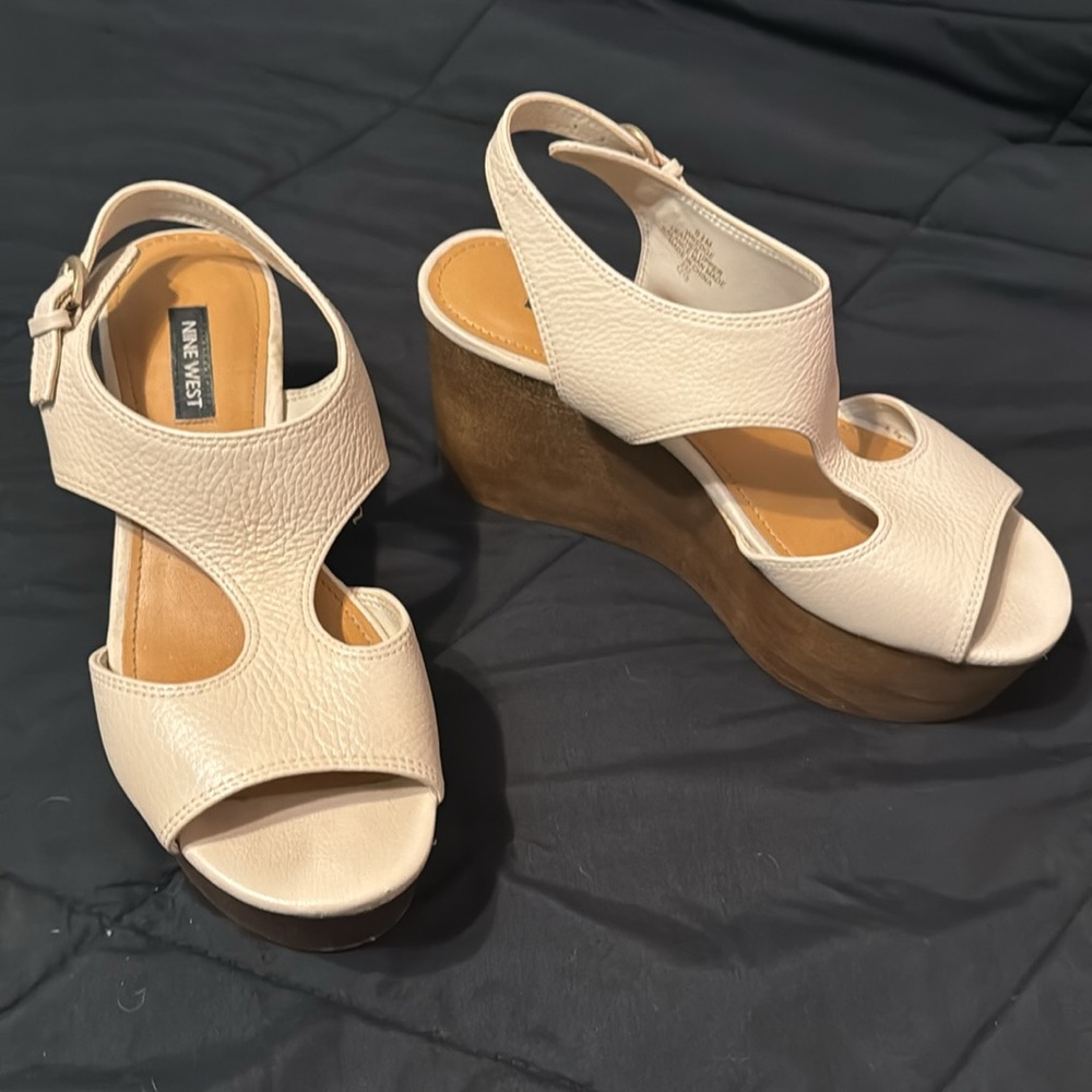Nine West platform sandals
